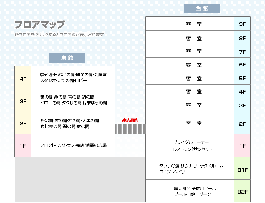 フロアマップ